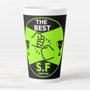 TAZA DE CAFÉ LATTE MEJOR PADRASTRO DEL MUNDO