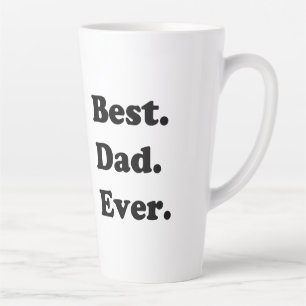 Taza De Café Latte mejor padre jamás