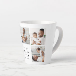 Taza De Café Latte Mejor Papá Moderno del Mundo 3 Foto