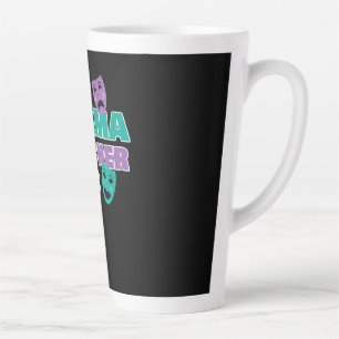 Taza De Café Latte Mejor profesor de teatro que nunca es entrenador d