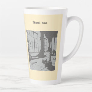 Taza De Café Latte Mejor profesor de yoga de todos los tiempos