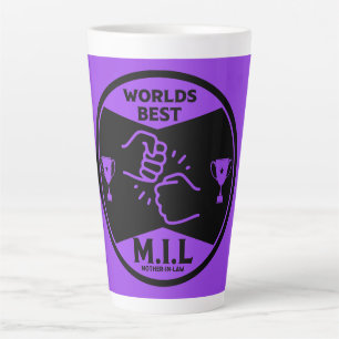 Taza De Café Latte Mejor Suegra del Mundo