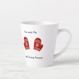 Taza De Café Latte Mejores amigos