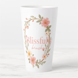 Taza De Café Latte Mellow Blooms