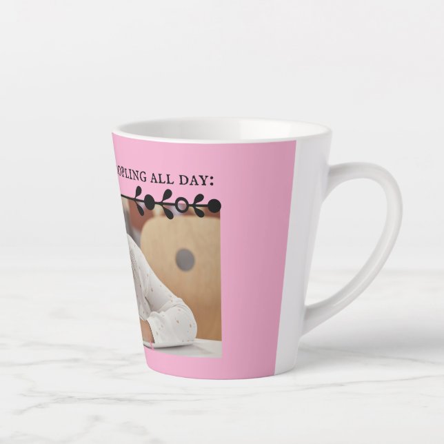 Taza De Café Latte Meme Latte Mug (Derecha)