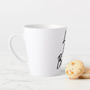 Taza De Café Latte Menor, pero mejor elegancia de la oferta de simpli