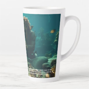 Taza De Café Latte Merfolk Merman