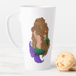 Taza De Café Latte Mermaid Coffee Mug