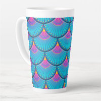 mermaid latte mug
