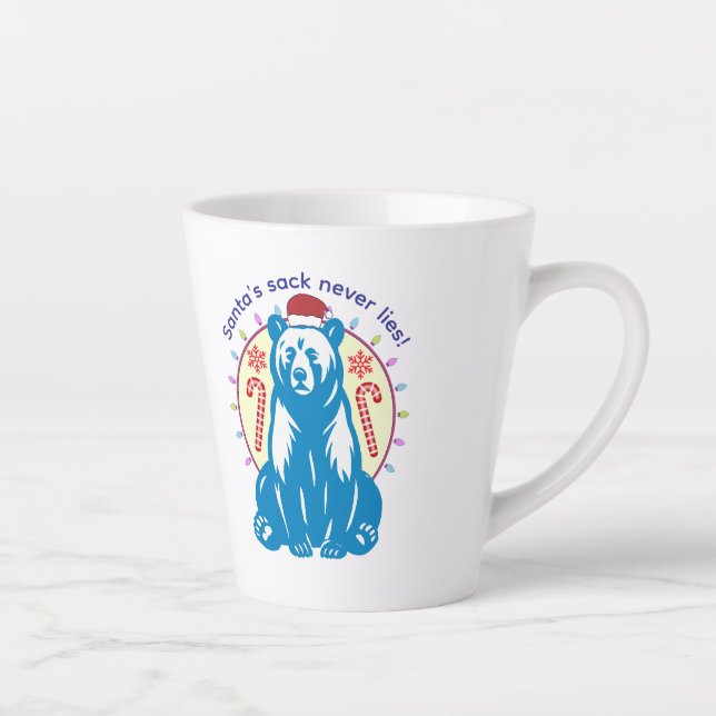 Taza De Café Latte Merry Christmas (Derecha)