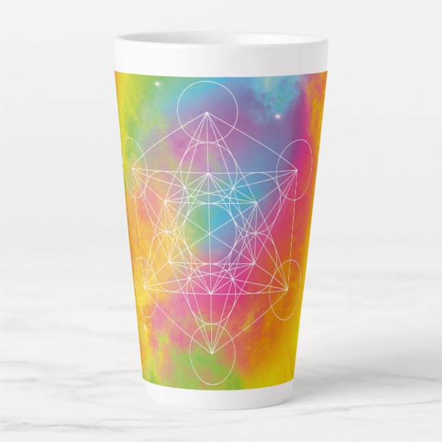 Taza De Café Latte Métatron (Anverso)