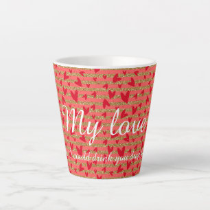 Taza De Café Latte Mi amor deseo... versión 2