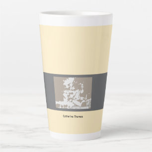 Taza De Café Latte Mi profesor de yoga favorito