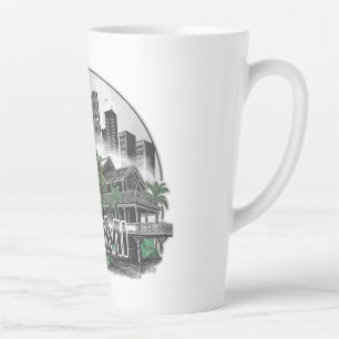 Taza De Café Latte Miami City Florida USA