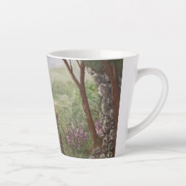 Taza De Café Latte Midday Meadow Latte Mug