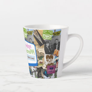 Taza De Café Latte Miércoles En Mississippi Latte Mug