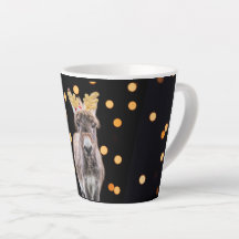 Miniburro Navidad Latte Mug