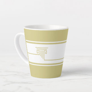 Taza De Café Latte Minimalist Modern