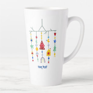 Taza De Café Latte Mínimo escandinavo simple