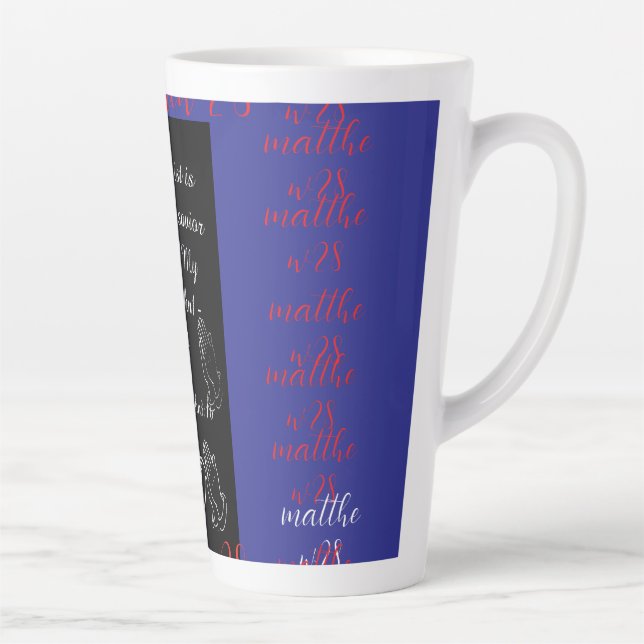 Taza De Café Latte Ministry cups (Derecha)