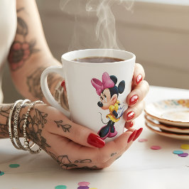 Taza De Café Latte Minni Latte Mug