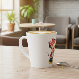 Taza De Café Latte Minnie Latte Mug