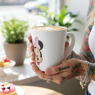 Taza De Café Latte Minnie Latte Mug
