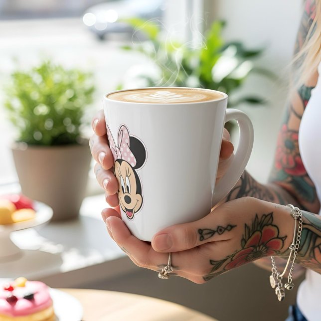 Taza De Café Latte Minnie Latte Mug (Subido por el creador)