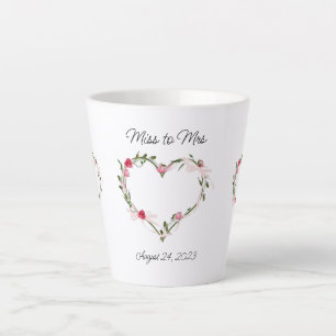 Taza De Café Latte Miss a la taza de la Sra. Latte