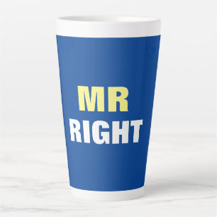 Taza De Café Latte Mister Derecha