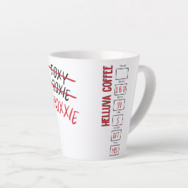 Taza De Café Latte Misto de Mox - Latte Mug