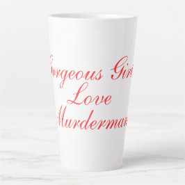 Taza De Café Latte MM Mujeres Latte Mug