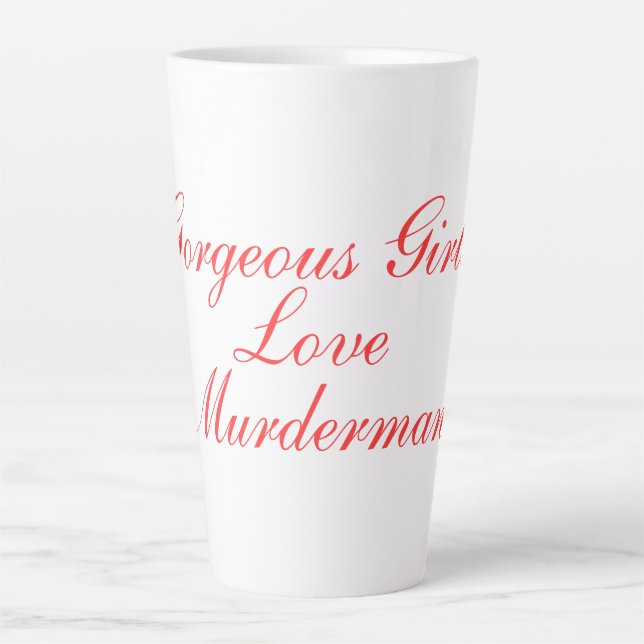 Taza De Café Latte MM Mujeres Latte Mug (Anverso)