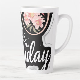 Taza De Café Latte Moda diaria Latte Mug | Copa de café de talla eleg