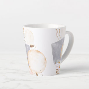 Taza De Café Latte Moderno Art Latte Mug