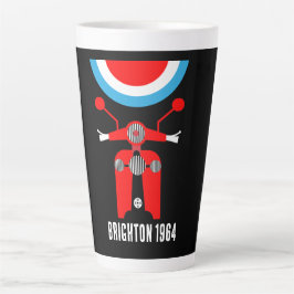 Taza De Café Latte Modos británicos 1964