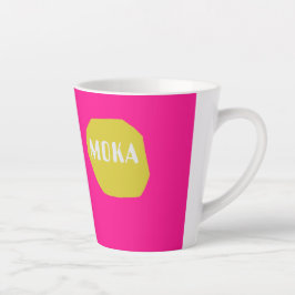 Taza De Café Latte Moka Latte Mug moderno