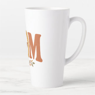 Taza De Café Latte MOM Otoño Acogedor Maternidad
