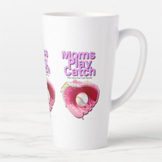 Taza De Café Latte Moms Play Catch