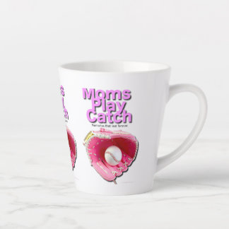 Taza De Café Latte Moms Play Catch
