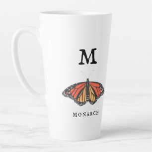 Taza De Café Latte Monarca y Ladybug