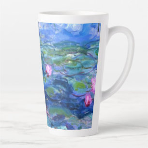 Taza De Café Latte Monet Pink Water Lilies 