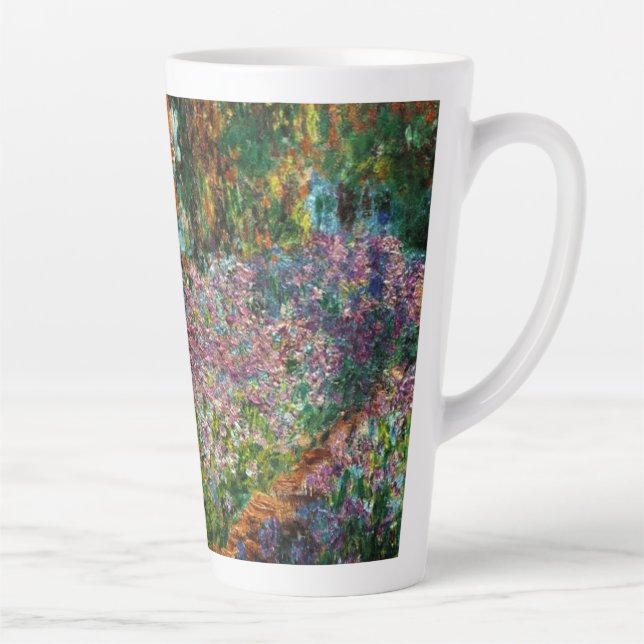 Taza De Café Latte Monet The Artist's Garden at Giverny (Derecha)