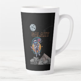 Taza De Café Latte mono GALAXIA