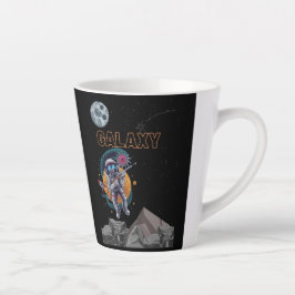 Taza De Café Latte mono GALAXIA
