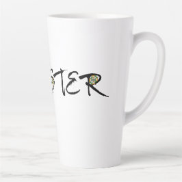 Taza De Café Latte Monstruo de mamá