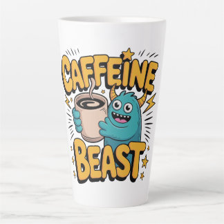 Taza De Café Latte Monstruo del café