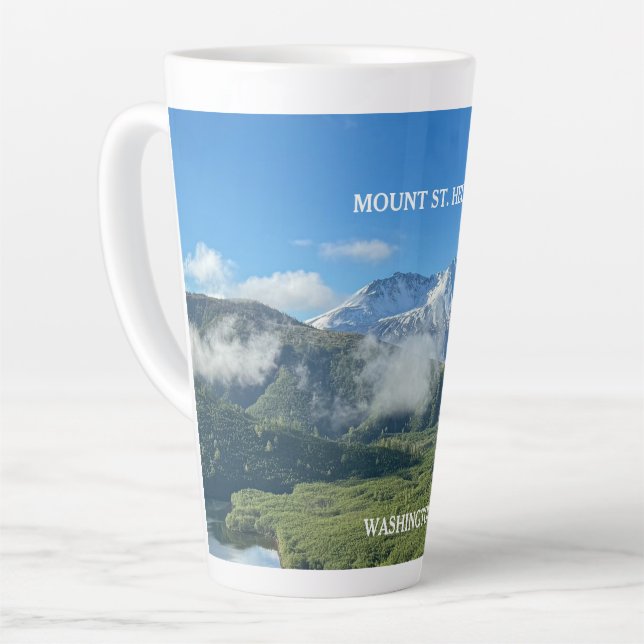 Taza De Café Latte Mont St. Helens Coffee Mug (Ángulo izquierdo)