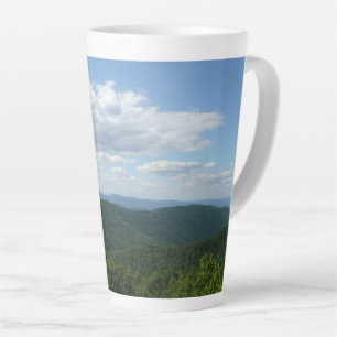 Taza De Café Latte Montañas Apalaches I Shenandoah