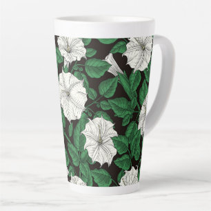 Taza De Café Latte Moonflores 2